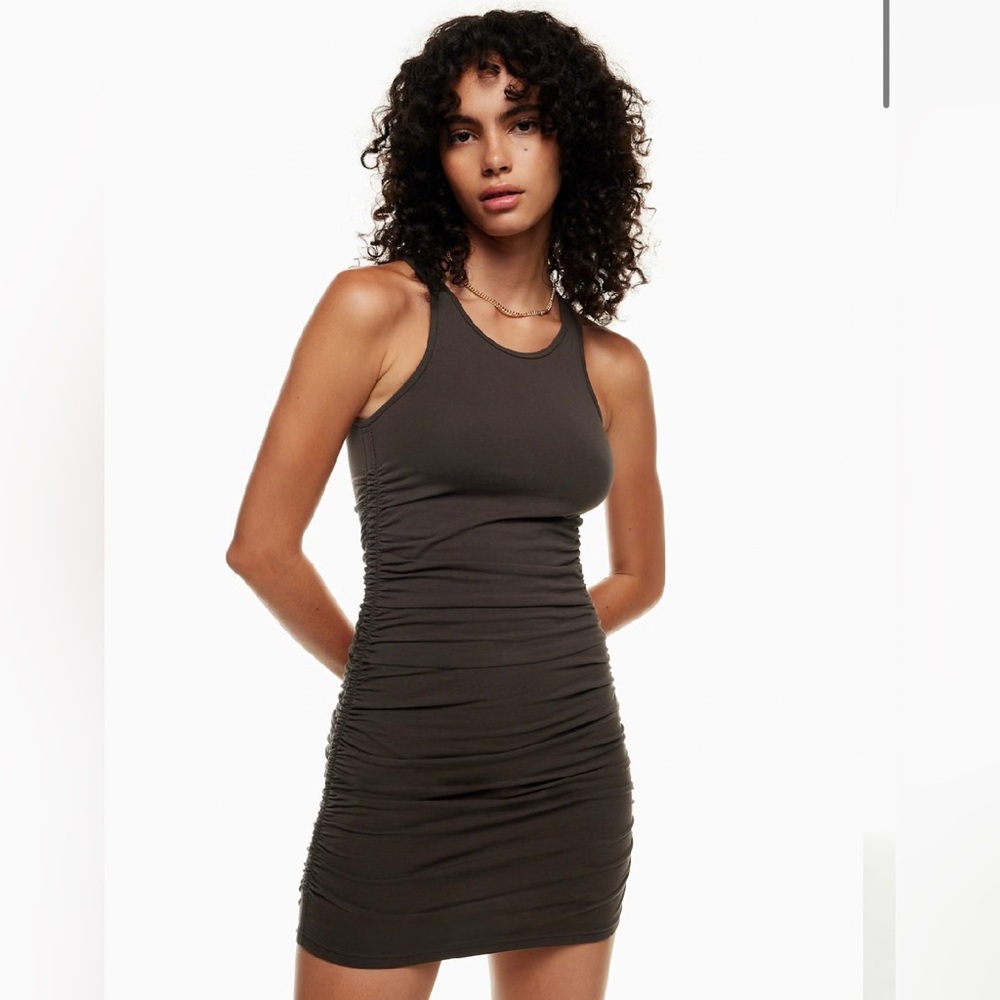 TNA Chill Malibu Dress Brown